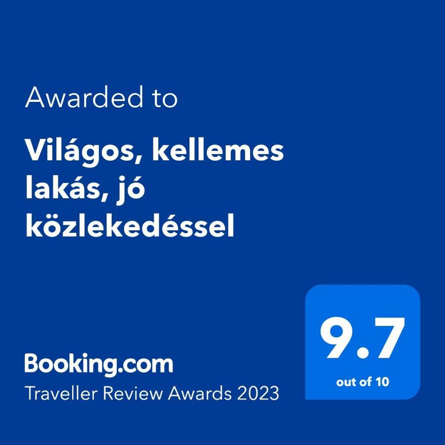 Vilagos, Kellemes Lakas, Jo Koezlekedessel Budapest Ngoại thất bức ảnh